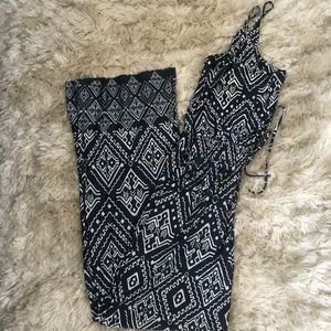 High waisted tank top jumpsuit